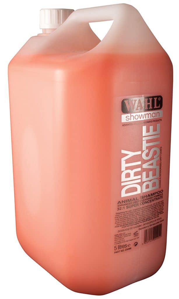 Wahl dirty store beastie dog shampoo